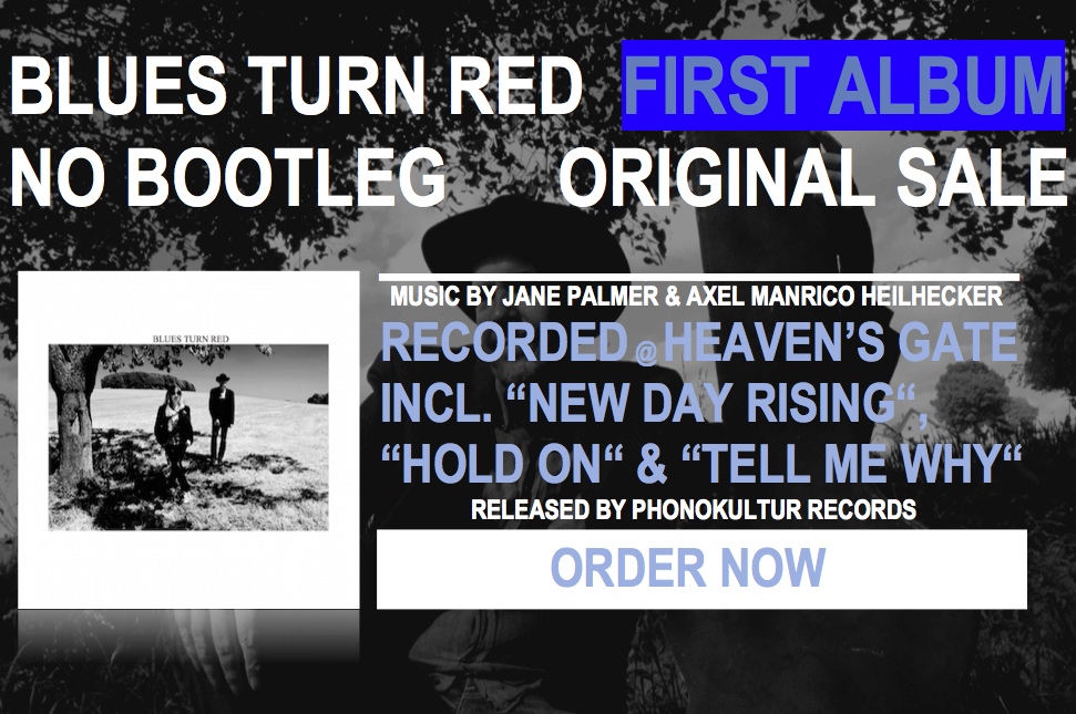 btr poster “Blues Turn Red First Album - Order Now“